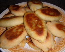 Пирожки из заварного теста
