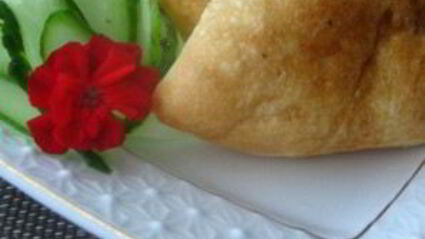 пирожки картофельные с грибами