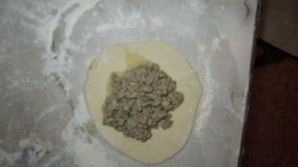 пирожки печеные с мясом