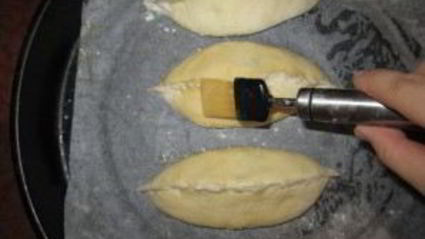 пирожки печеные с мясом