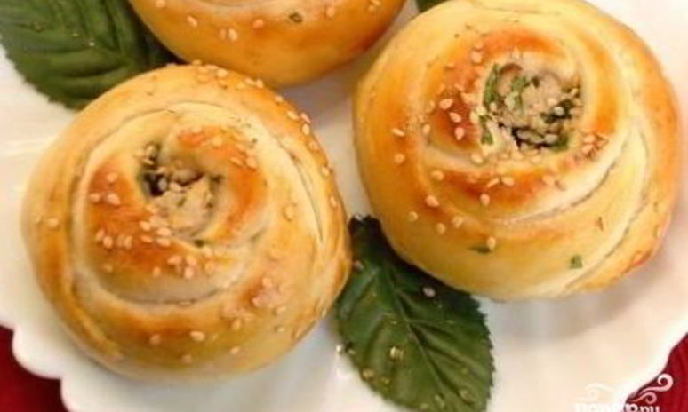 Рецепт пирожков розочки