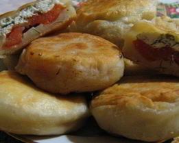 Пирожки с брынзой