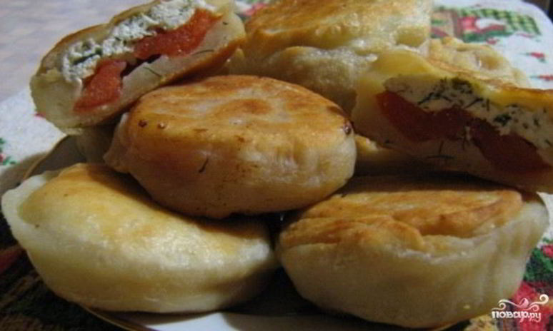 Рецепт пирожков с брынзой