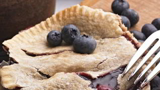 Пирожки с черникой