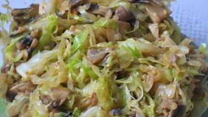 пирожки с капустой и грибами