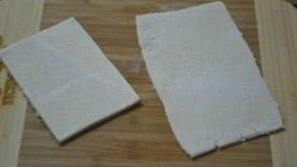 пирожки с капустой из слоеного бездрожжевого теста