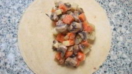 пирожки с картофелем и шампиньонами