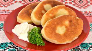 Пирожки с картофелем на кефирно-дрожжевом тесте