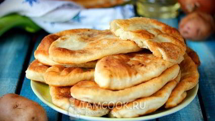 пирожки с картошкой жареные