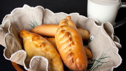 пирожки с курицей и грибами