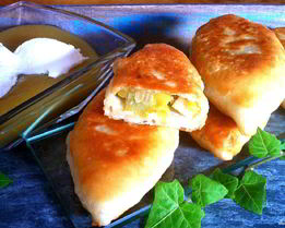 Пирожки с ревенем