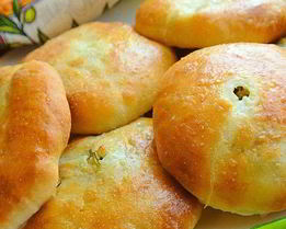 Пирожки с сыром и творогом