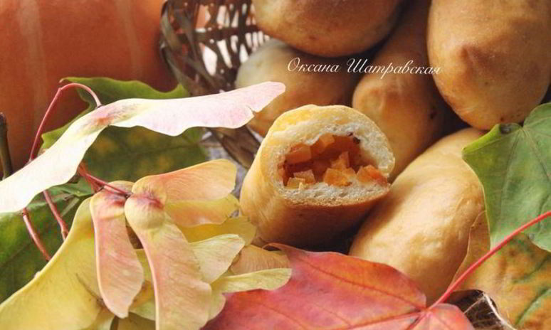 Рецепт пирожков с тыквой