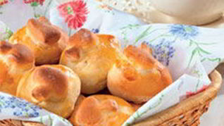 Пирожки с ветчиной и грибами