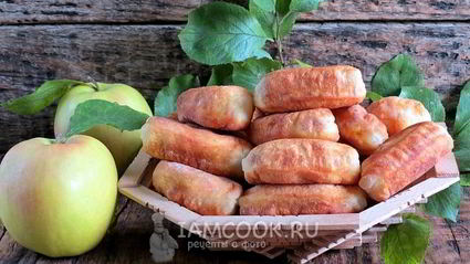 пирожки с яблоками без дрожжей