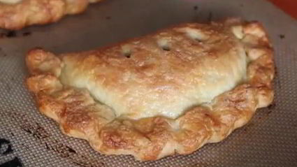 пирожки с яблоками из творожного теста