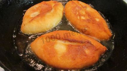 пирожки в масле жареные на воде