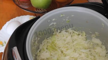 пирожки в мультиварке с капустой