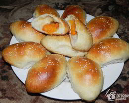 Сладкие печеные пирожки