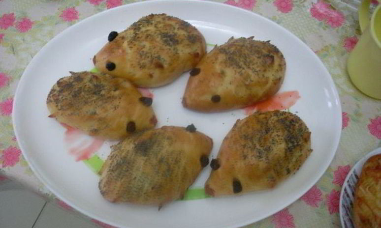 Рецепт сладких пирожков ежики