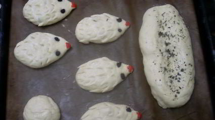 сладкие пирожки ежики