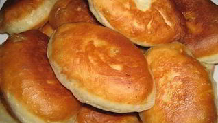 Творожные пирожки с яблоками