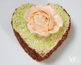 Бисквитные пирожные Признание в любви