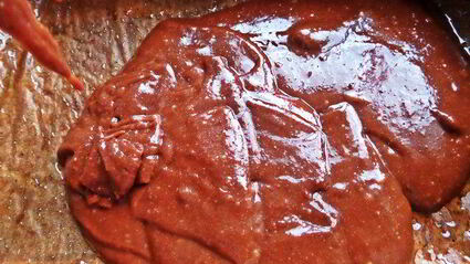 брауни с арахисовым верхом