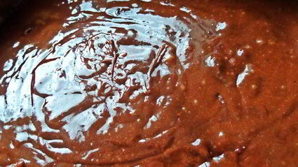 брауни с арахисовым верхом