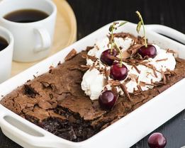 Брауни с вишней