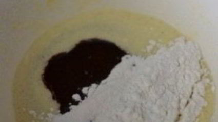 брауни с жидкой начинкой