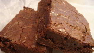 Легкие шоколадные брауни