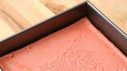 лимонно-клубничные пирожные