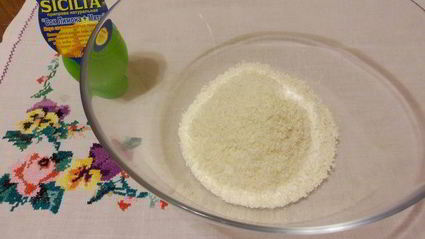 лимонно-мятное пирожное