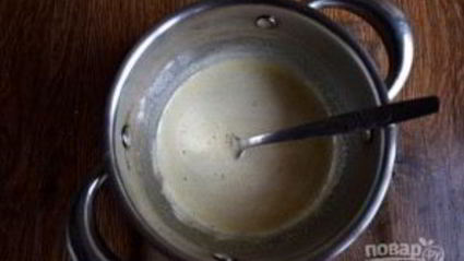 медовое пирожное с начинкой