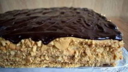 медовое пирожное с начинкой