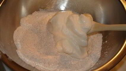 миндальные экспресс-пирожные с двумя видами шоколада