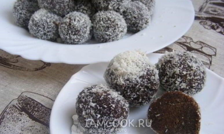 Рецепт пирожного картошка из бисквита