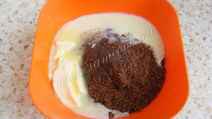 пирожное картошка из бисквита