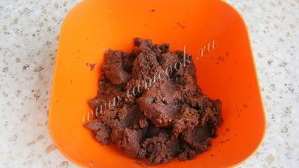 пирожное картошка из бисквита