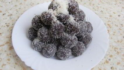 пирожное картошка из бисквита