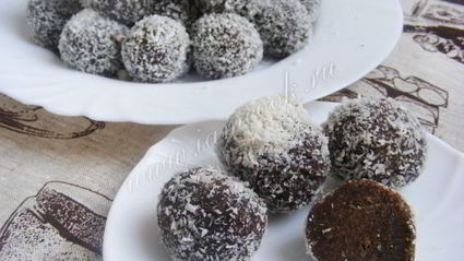 пирожное картошка из бисквита