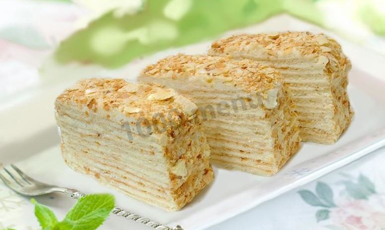 Рецепт пирожного наполеон