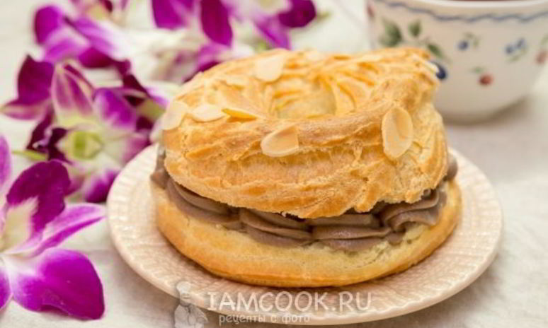 Рецепт пирожного пари-бреста с кофейным кремом