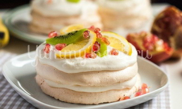 Рецепт пирожного павлова