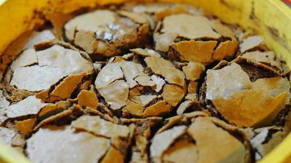 пирожное с маскарпоне и апельсиновой карамелью