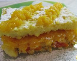 Пирожное Солнечное из кукурузных хлопьев