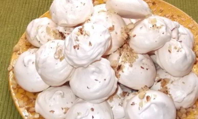 Рецепт пирожного воздушного безе