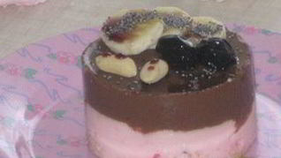 Пирожные Йогурт в шоколаде