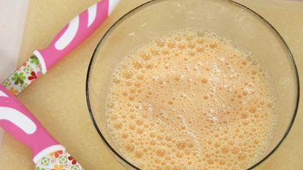 пирожные с горячим шоколадом